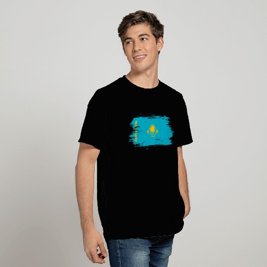 Kazakhstan flag T Shirts