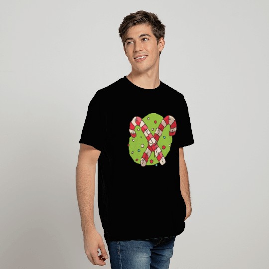 candy canes T Shirts