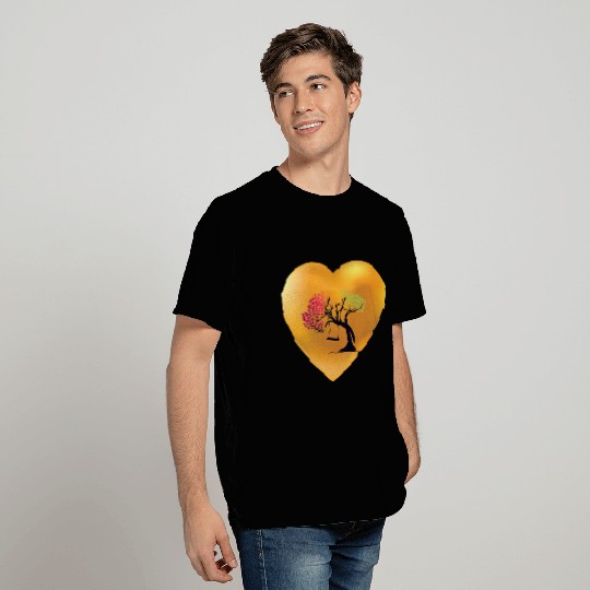 heart nature T Shirts