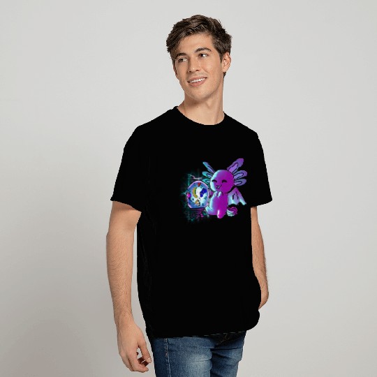 Axolotl Vampire Crystal Ball T Shirts