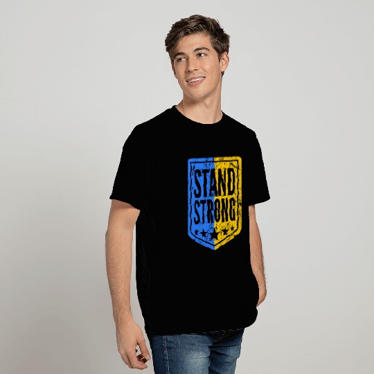 Ukraine ukrainian stand strong batch T Shirts