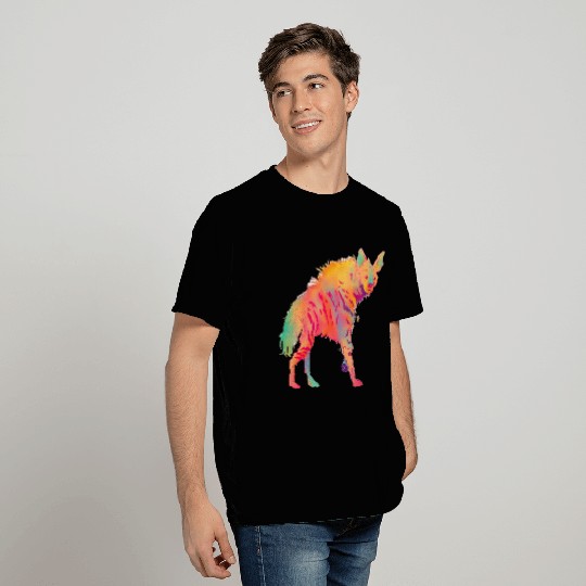 Wild angry hyena T Shirts