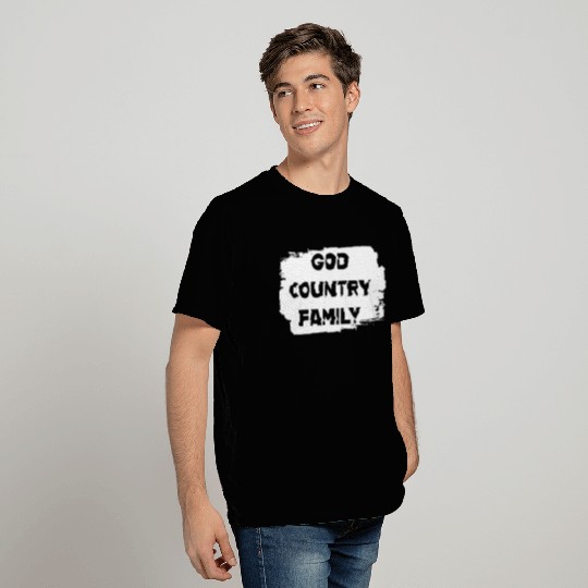 GOD COUNTRY FAMILY T Shirts