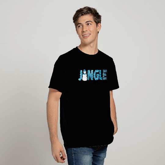 Jingle all the way sublimation T Shirts