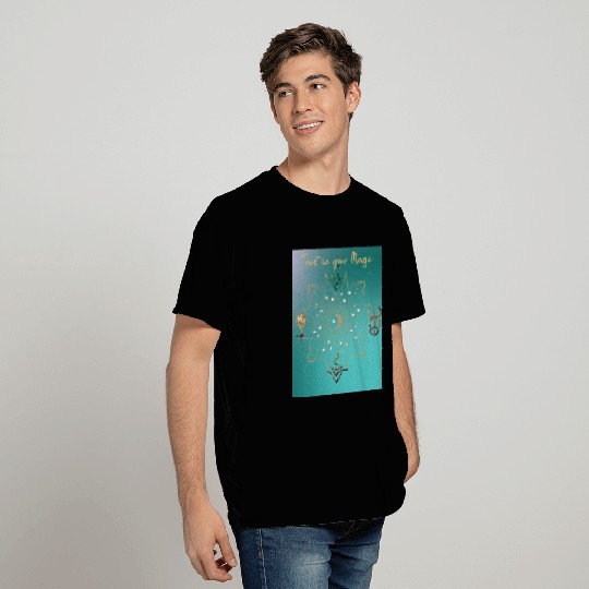 Celestial Trust in your Magic Emerald T Shirts