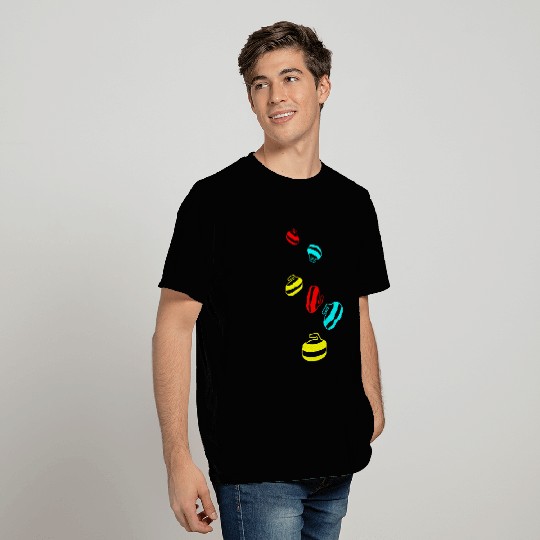 Curling sport T Shirts