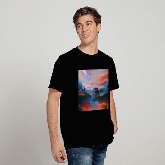 A Timeless World in a Distant Solar System Bright T Shirts