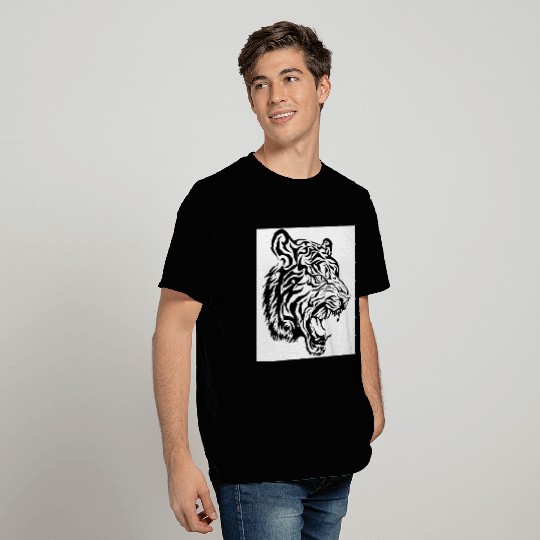 08 tribal tiger T Shirts