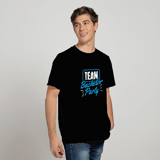 Team Bachelor Party Bride Groom T Shirts