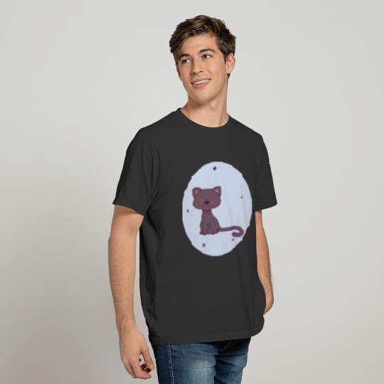 kawaii baby cat for cat owners, and kitty lovers T Shirts