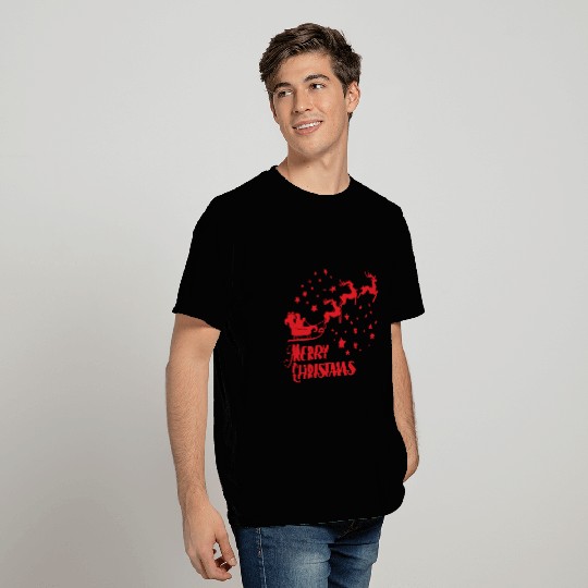Merry Christmas reindeer T Shirts