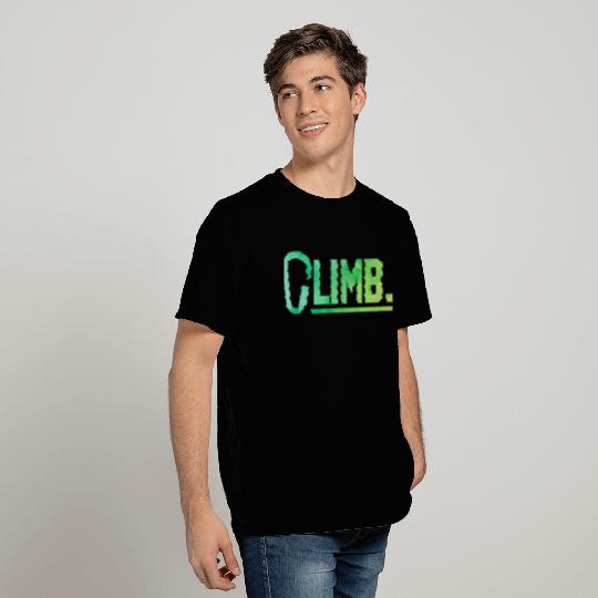 Retro Graphic Climbing Bouldering Rock Climber Mou T Shirts