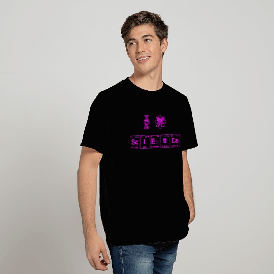 I LOVE SCIENCE - Periodic Table of Elements T Shirts
