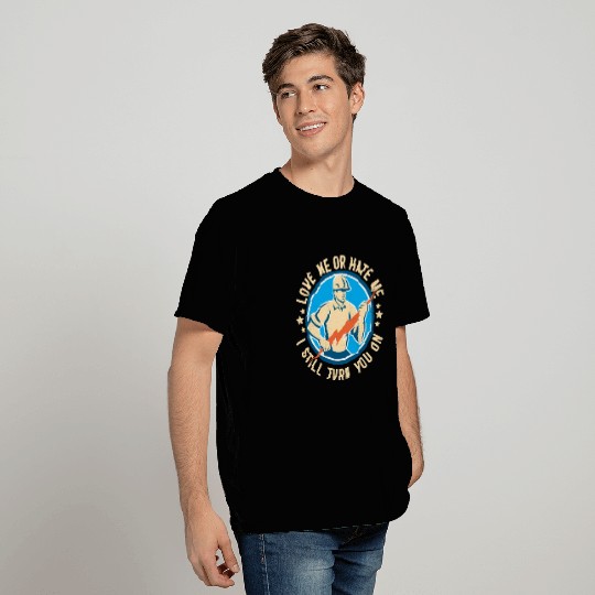 Funny Electrical Lineman Saying Thank A Lineman T Shirts