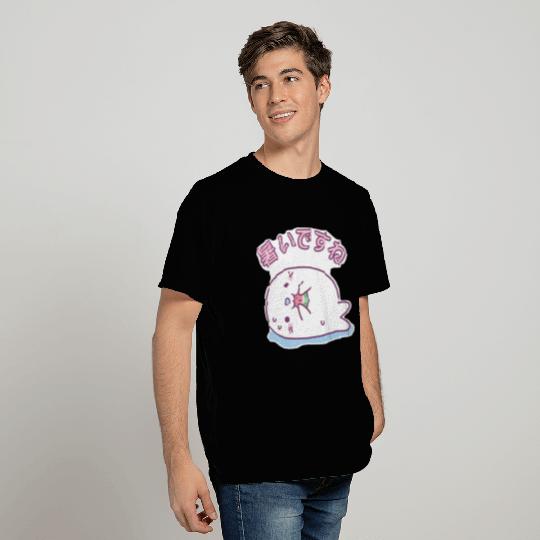 Cute White Seal Eating Watermelon Its Hot T Shirts