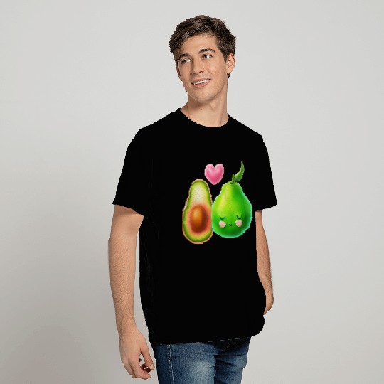 Avocado Love - Cute Couple Design T Shirts