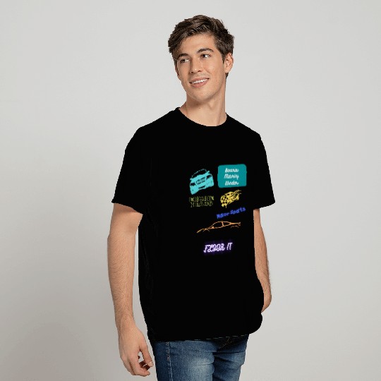 Car racing team design T Shirts