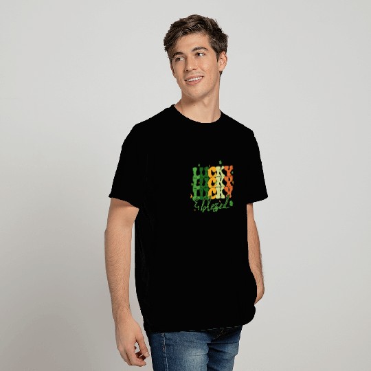 Lucky and Blessed St Patrick's Day T Shirts