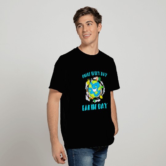 Make Every Day Earth Day Cute Planet Save Environm T Shirts