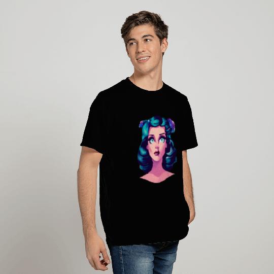 1940's style beautiful surprised woman T Shirts