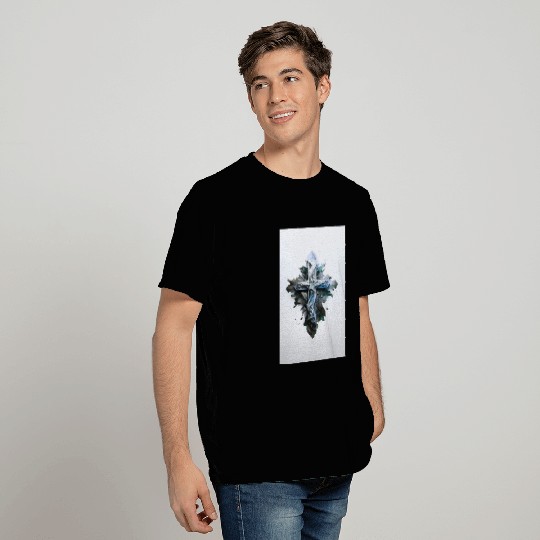 Jesus Cross Painting T Shirts