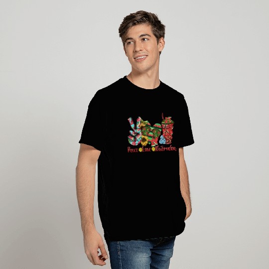 Peace Love Watermelon T Shirts