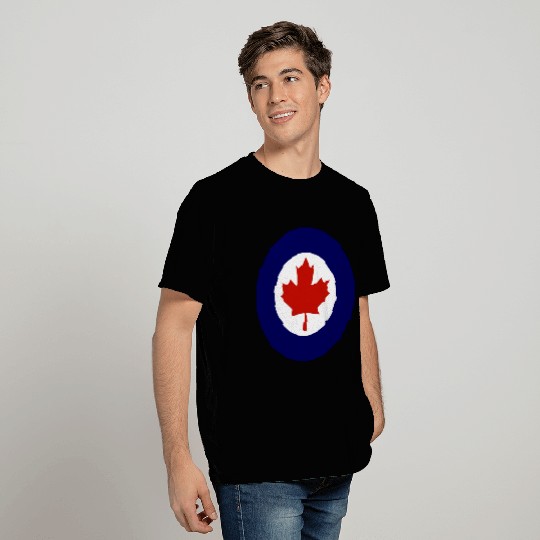 Canadian Air Force Current Emblem T Shirts