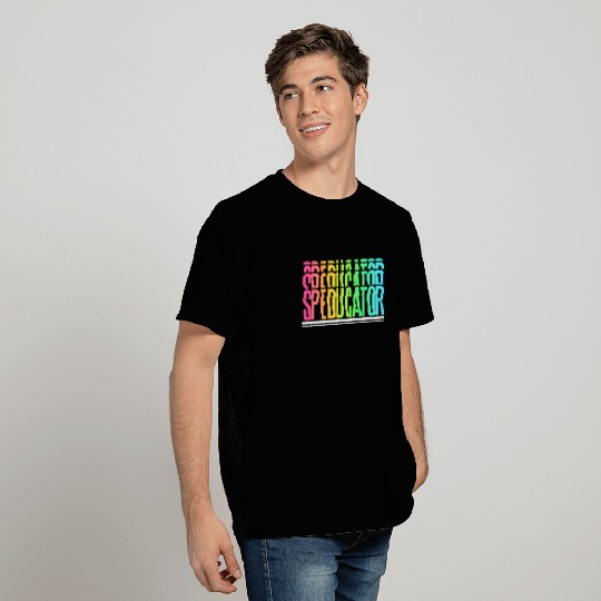 Speducator Sped Special Education Cute Teacher T Shirts