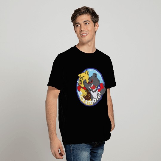 Taiwan Air Force Patch Bear Punching winnie T Shirts
