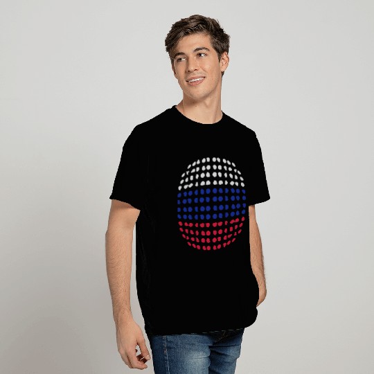 Russian Flag T Shirts
