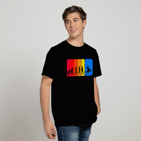 Funny Ski Freestyle Evolution T Shirts