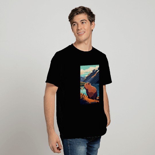 Capybara Nature Capibara T Shirts