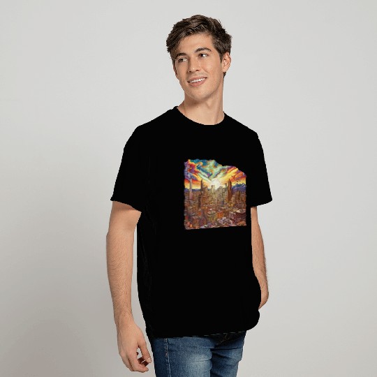 "Phoenix 3D Radiance A Limited Edition Cityscape T Shirts