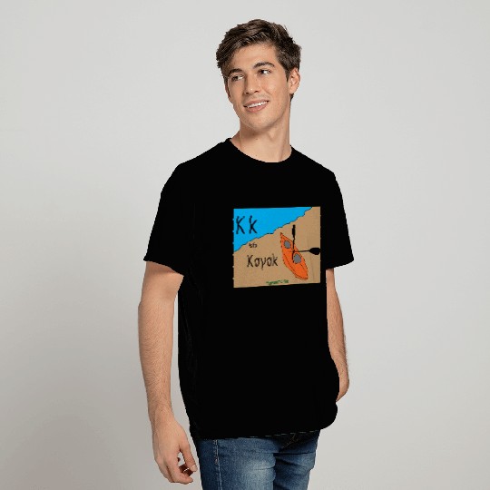 K k is for Kayak T Shirts