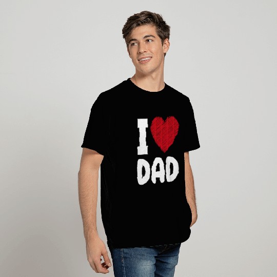 I Love Dad T Shirts