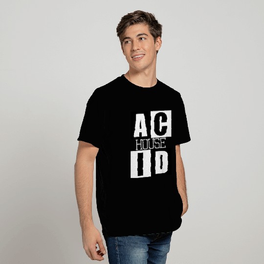 ACID HOUSE music logo T Shirts