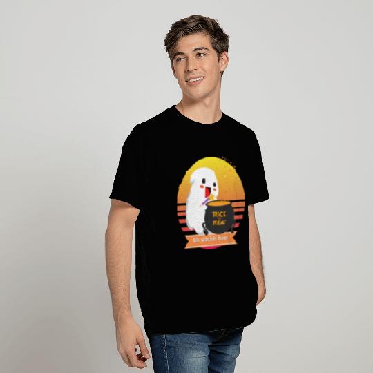 Halloween Cute Ghost Witching Hour Trick Or Treat T Shirts