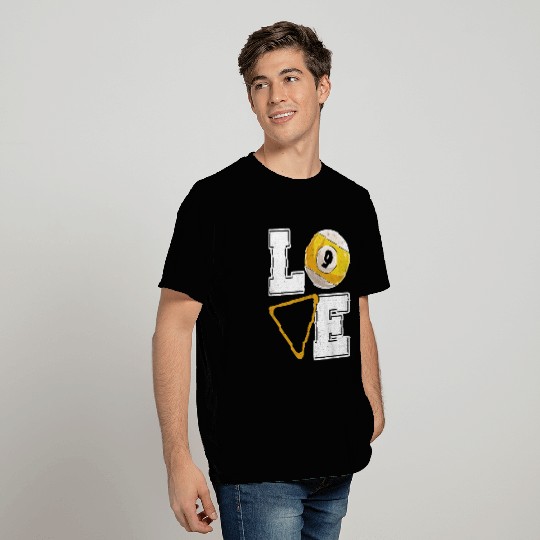 Billiards Love Pool Player Billiards Lover T Shirts