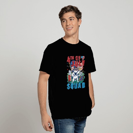4th of july Squad T Shirts