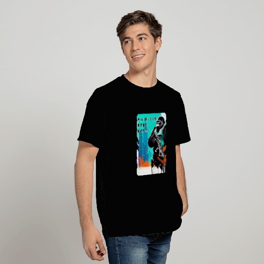Apex Predator: A Gun-Toting Ape Design 8 T Shirts