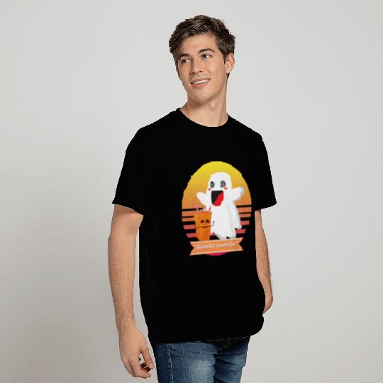 Halloween Cute Ghost Diabeetus Intensifies Funny T Shirts