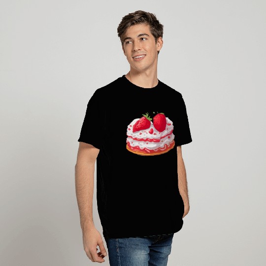 Strawberry Shortcake Dessert T Shirts