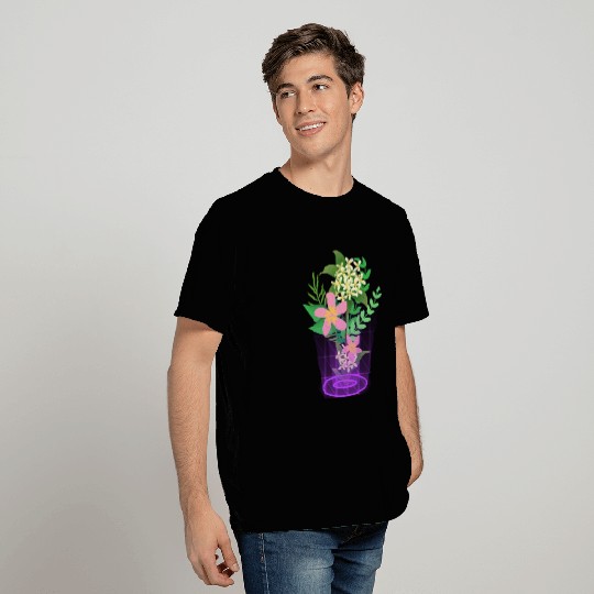 flowers and plants with magic light T Shirts
