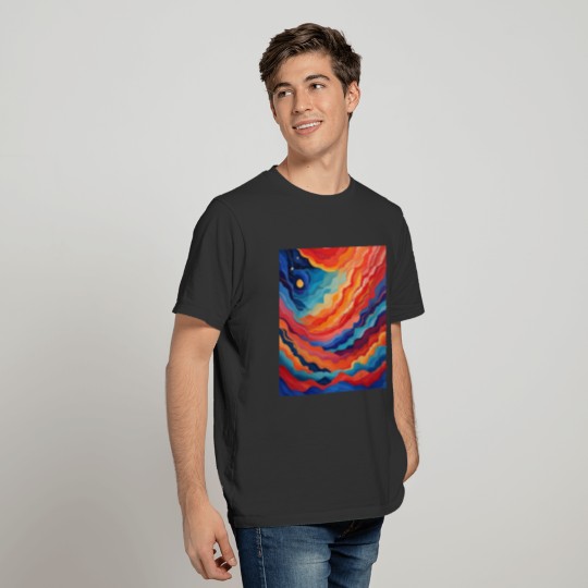 Abstract watercolor patterns 9 T Shirts