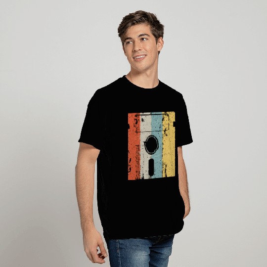 Programmer Nerd Computer Floppy Disc Retro Vintage T Shirts