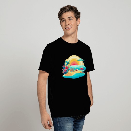 Poolside paradise T Shirts
