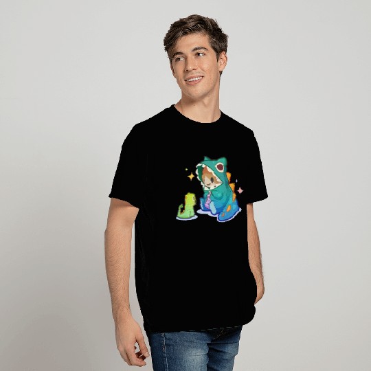 Dino Cat T Shirts
