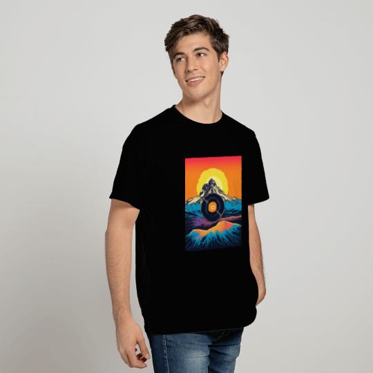 Vinyl Wonderland Psychedelic Art Meets Nature T Shirts