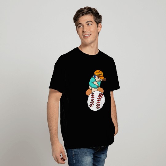 Cute Chibi Baseball Pitcher T Shirts