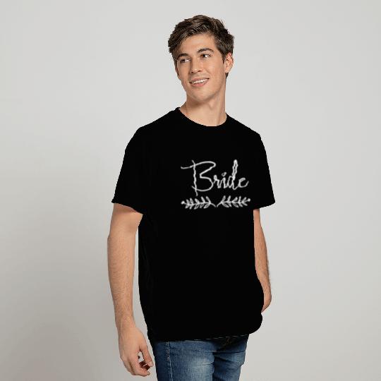 Bride Wedding Bride and Groom T Shirts